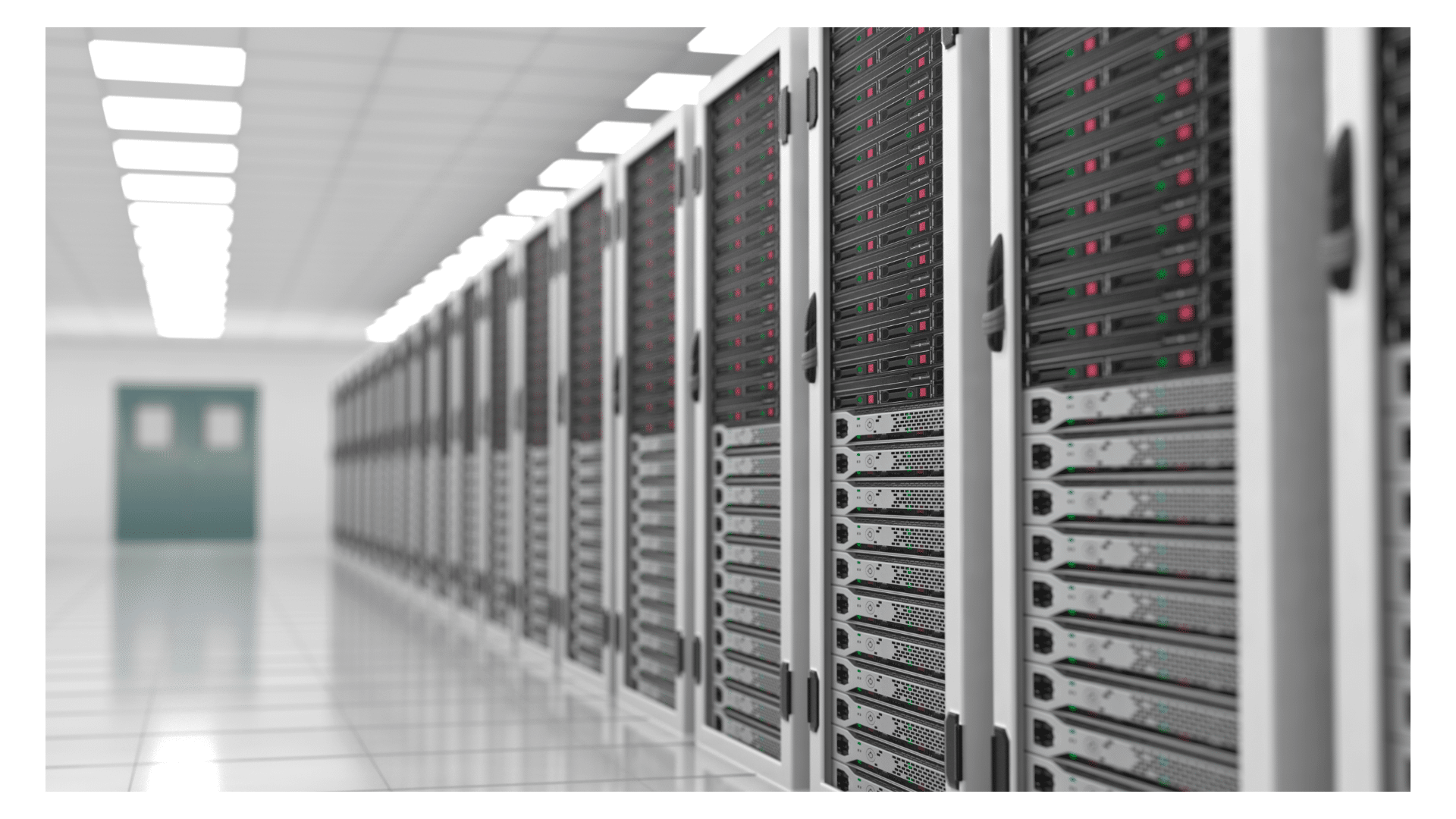 A server room.