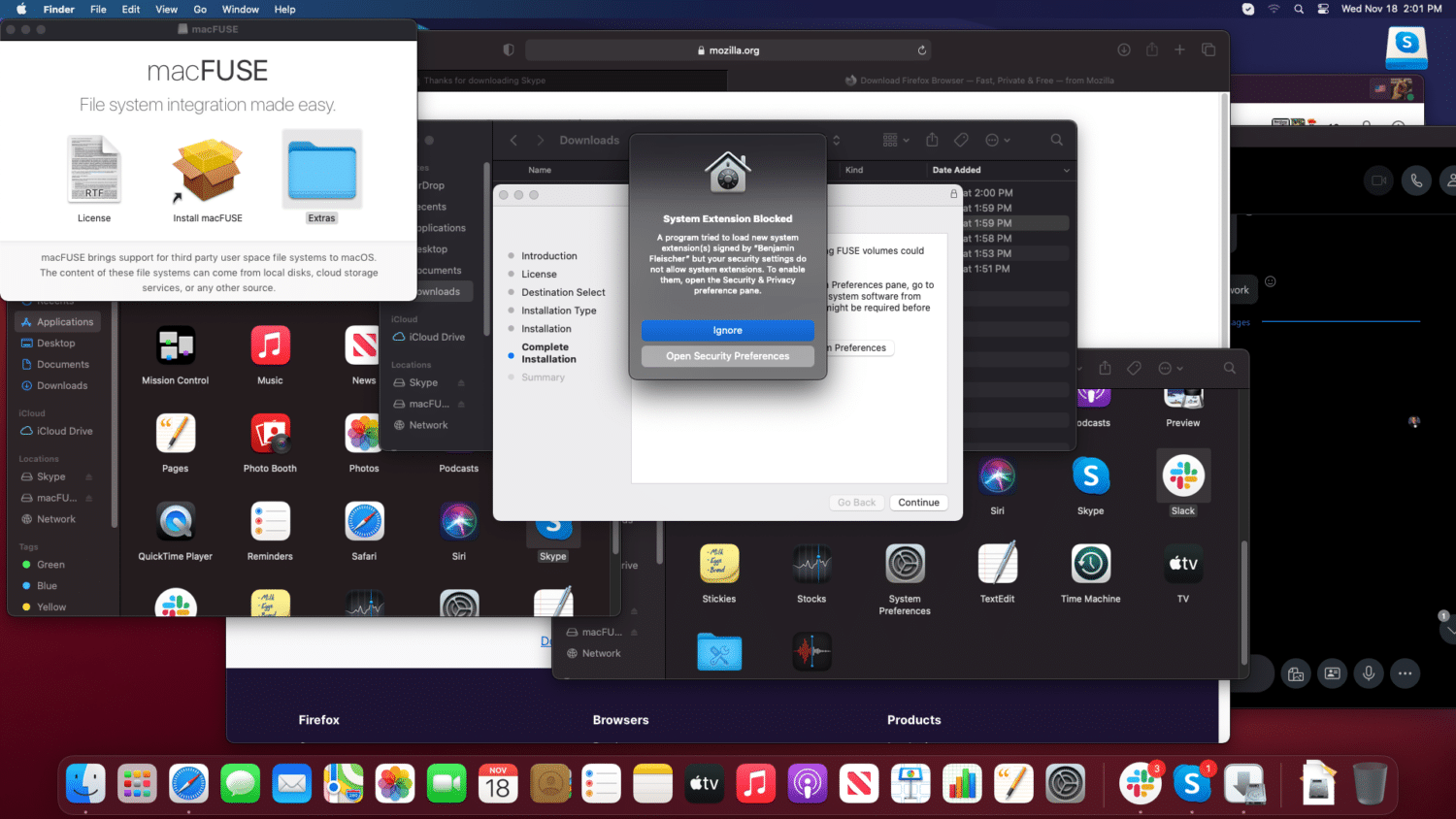 disinstallare macfuse disinstallare macfuse