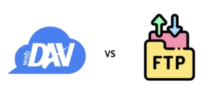 WebDAV vs. FTP.